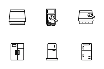 Refrigerator Icon Pack