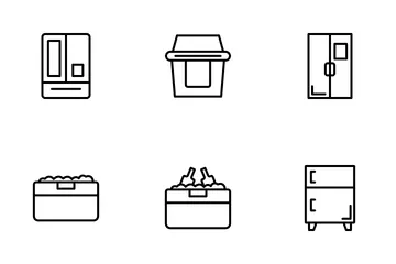 Refrigerator Icon Pack