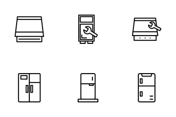 Refrigerator Icon Pack
