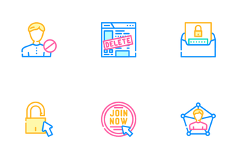 Registration Form Web Icon Pack