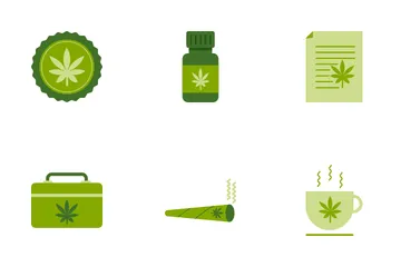 Réglementation sur le cannabis Pack d'Icônes