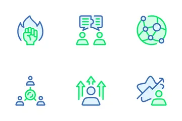 Relation d'affaires Pack d'Icônes