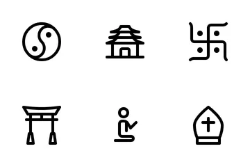 Religión Paquete de Iconos