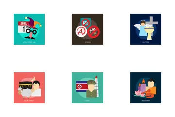 Religion And Celebrations Icon Pack