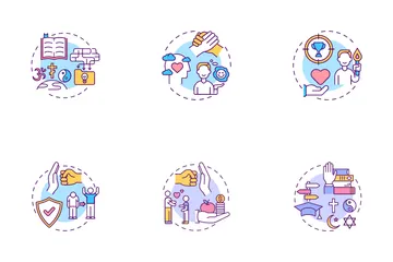 Religious Issues And Values Icon Pack