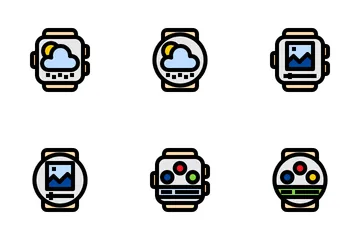 Reloj inteligente Paquete de Iconos