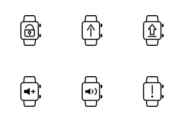 Reloj inteligente Paquete de Iconos