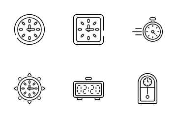 Relojes Paquete de Iconos