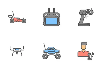 Remote Control Toys Icon Pack