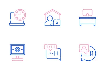 Remote Work Icon Pack