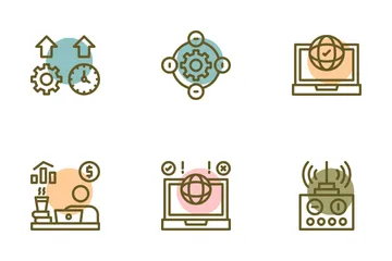 Remote Work Icon Pack