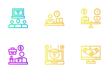 Remote Work Icon Pack