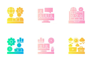 Remote Work Icon Pack