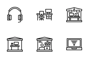 Remote Work Icon Pack
