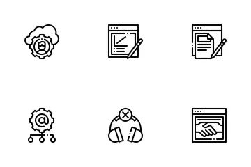 Remote Work Tools Icon Pack