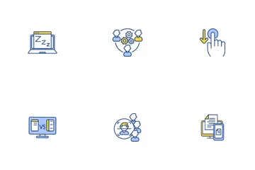 Remote Work Tools Icon Pack