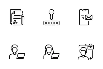 Remote Working Icon Pack