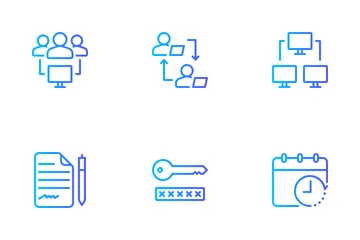 Remote Working Icon Pack