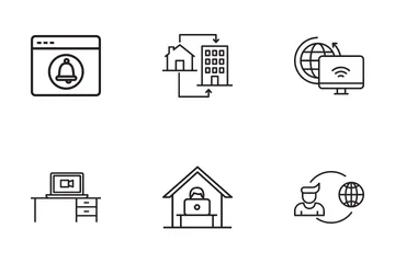 Remote Working Icon Pack