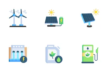 Renewable Energy Icon Pack