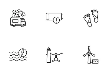 Renewable Energy Icon Pack