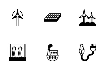 Renewable Energy Icon Pack