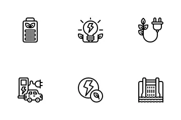 Renewable Energy Icon Pack