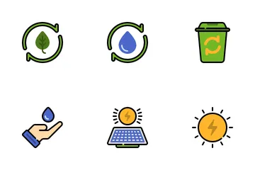 Renewable Energy Icon Pack