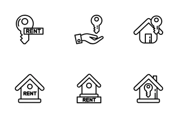 Rent Recovered Icon Pack