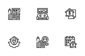 Rental Properties Icon Pack