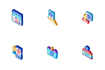 Renting Movies Service Icon Pack
