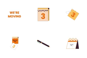 Renting Moving Icon Pack