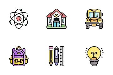 Retour à l'école Icon Pack