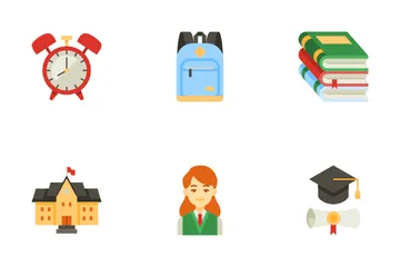 Retour à l'école Icon Pack