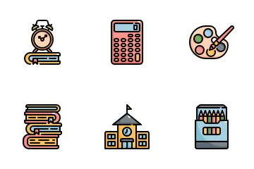 Retour à l'école Pack d'Icônes