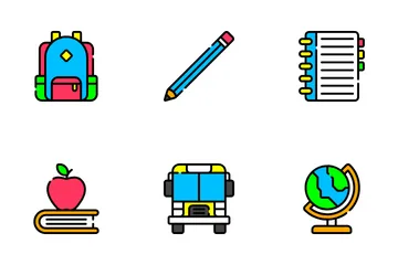 Retour à l'école Icon Pack