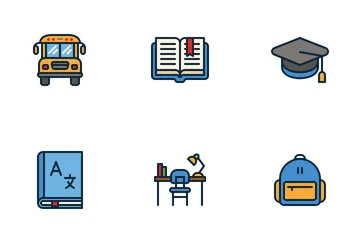 Retour à l'école Icon Pack