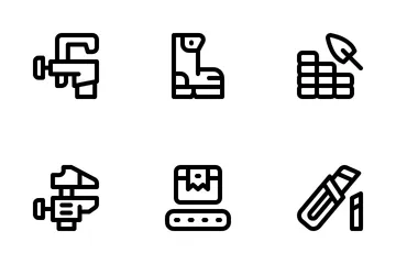 Repair Industry Icon Pack