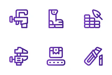 Repair Industry Icon Pack