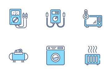 Reparación de electrodomésticos Paquete de Iconos