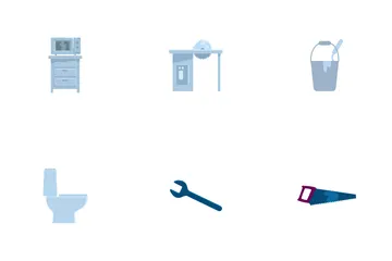 Reparatur zu Hause Symbolpack
