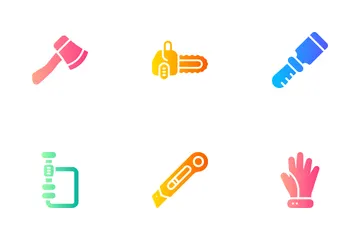 Reparaturwerkzeuge Symbolpack