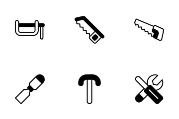 Reparierwerkzeug Symbolpack