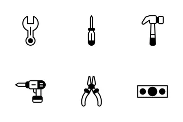 Reparierwerkzeug Symbolpack