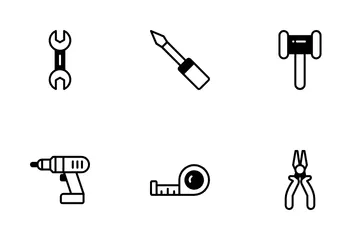 Reparierwerkzeug Symbolpack