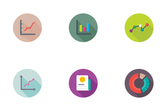 Reports And Charts Flat Icons 1 Icon Pack