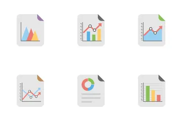 Reports And Diagrams Flat Icons  Icon Pack