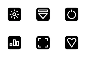 Reproductor multimedia Icon Pack