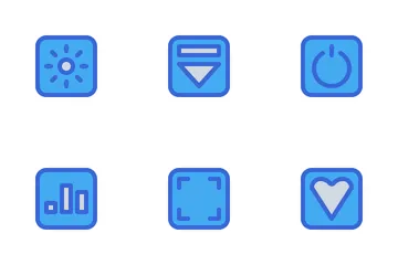 Reproductor multimedia Icon Pack