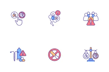 Reproduktive Wahl Symbolpack
